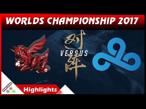 AHQ vs C9 Highlights - AHQ Esports vs Cloud9 World Championship 2017 Group Stage