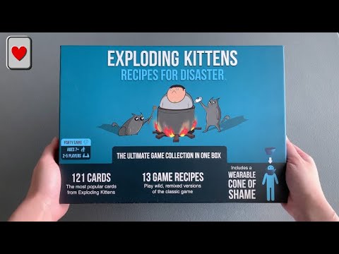 【Unbox】Exploding Kittens - Recipes for Disaster