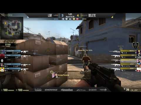 RGN EU Pro Series Closed Qualifiers LBR1 - LGR vs DELETE (bo3) Map 1 Mirage