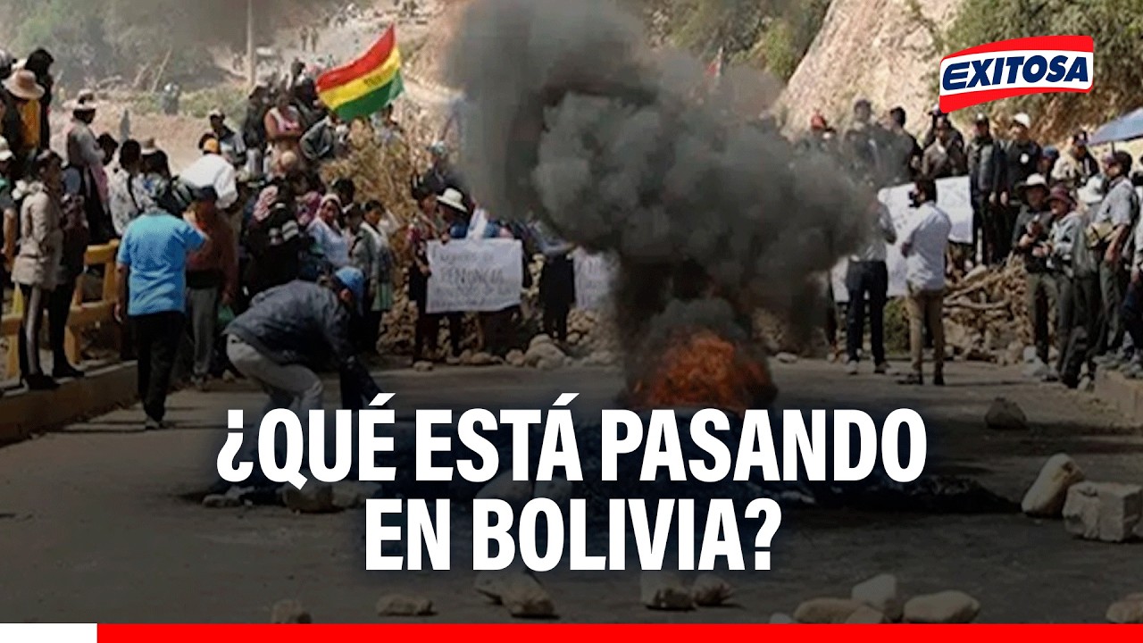 🔴🔵 Crisis y caos en Bolivia ponen en riesgo al gobierno de Rodrigo paz