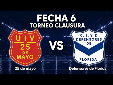 25 de Mayo 7-4 Defensores de Florida 