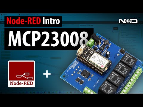 Node Red MCP23008 Introduction