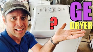 Why This Brand New GE Gas Dryer Is Not Heating — Quick Teardown — Unplugged Valve — GTD42GAS2WW