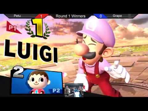 Smash Ultimate @ UCI #22 - Petu (Luigi) vs Grape (Villager) [W.Round 1]