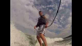 preview picture of video '1999 Mastercraft Maristar surf session'