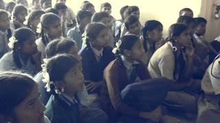 preview picture of video 'Kalpana Arvind talks about Space Missions to students at Banavasi School'