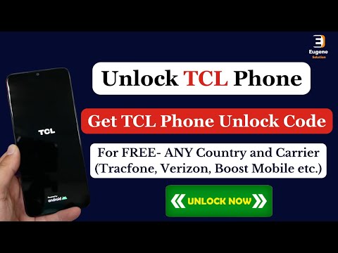 Unlock TCL Phone | TCL Tracfone Unlock Code Free | TCL Phone Unlock