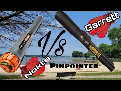 Nokta v.s Garrett Pinpointer metal detecting