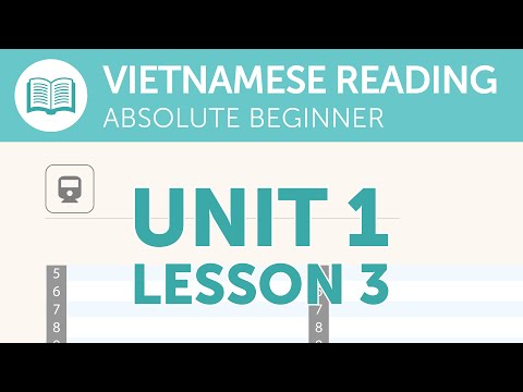 Vietnamese Reading Practice for Absolute Beginners - Reading the Train Schedule