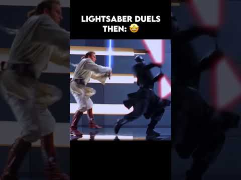 Lightsaber Duels - Now Vs Then