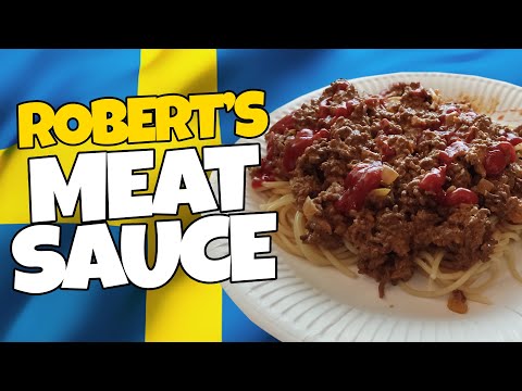 CWTK - Robert's Meat Sauce & Spagetti - Swedish Pasta