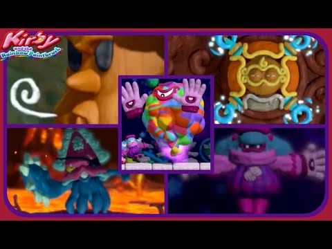 Kirby and the Rainbow Paintbrush: All Boss Encounters - No Damage!!