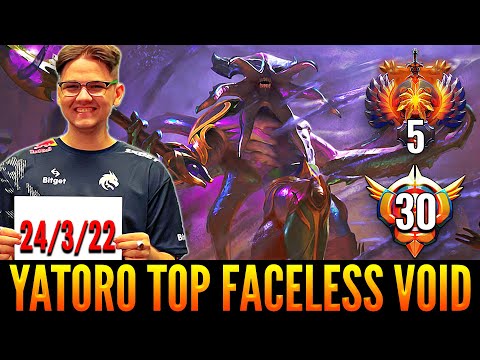 Thats How YATORO Play FACELESS VOID! Grandmaster Carry Gameplay By The TI10 Winner | Dota 2