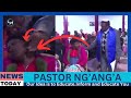 DR MA PASTOR NG ANG A SLAPS AND CHASES A WOMAN FROM HIS CHURCH FOR SLEEPING DURING HIS SERMON