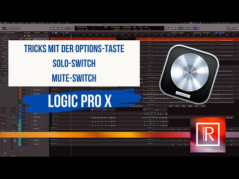 Logic Pro X: Schneller arbeiten mit Solo und Mute Switch