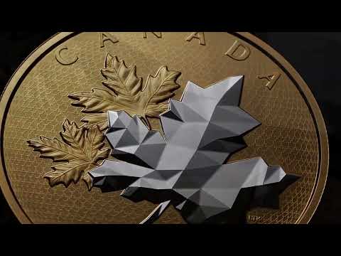 Maple Leaves in Motion – 5oz Fine Silver Coin Mintage 2,000