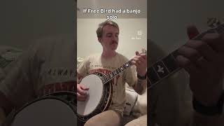 Free Bird- Banjo Edition #viral #banjo #bluegrass #freebird #music #trending