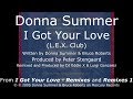 Donna Summer - I Got Your Love (L.E.X. Club) LYRICS - HQ 2005