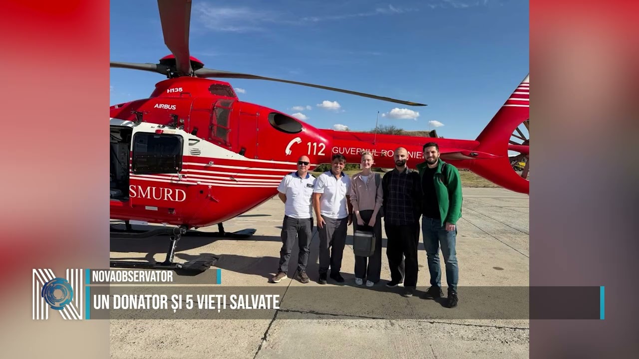 Un donator și 5 vieți salvate
