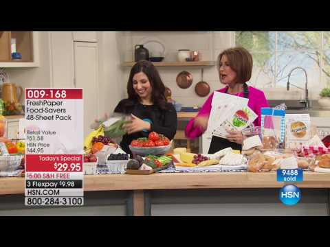 HSN | Kitchen Innovations featuring FreshPaper 08.07.2017 - 11 AM