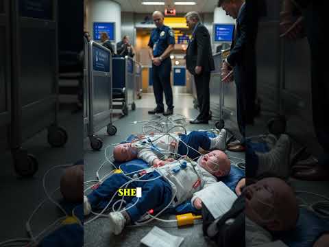 Two Fragile Twins Hit — Their CEO Mother Arrives With Security Detail #youtubeshorts #airforcestory