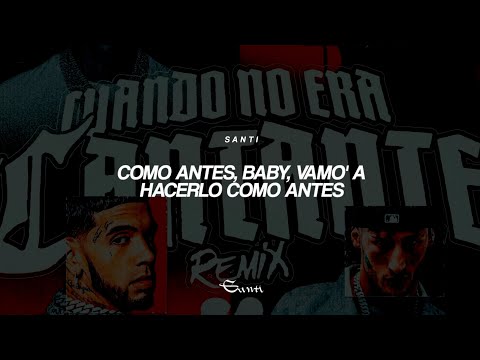 Cuando No Era Cantante (Remix) — El Bogueto, Anuel AA, Fuerza Regida &amp; Yung Beef || LETRA