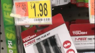 is $2 walmart tire repair kit “WORTH IT” (see the realities) hyper tough 5-piece (tire plug kit)