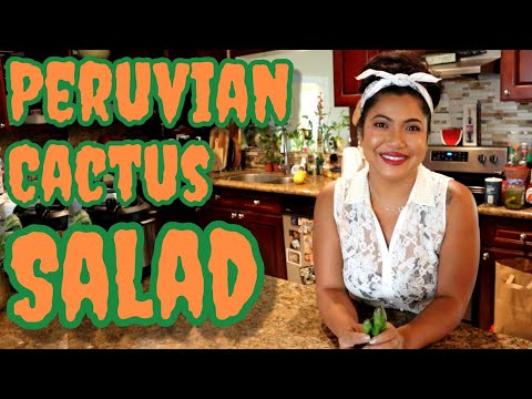Peruvian Apple Cactus Salad Recipe