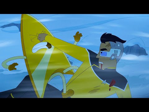 Rutherford vs Badgey - Star Trek Lower Decks 1x06