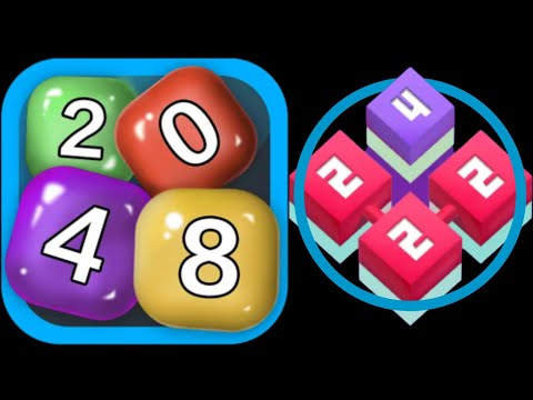 Satisfying Mobile Game New Video jelly 2048 - Blob Merge 3d gameplay walkthrough part 4