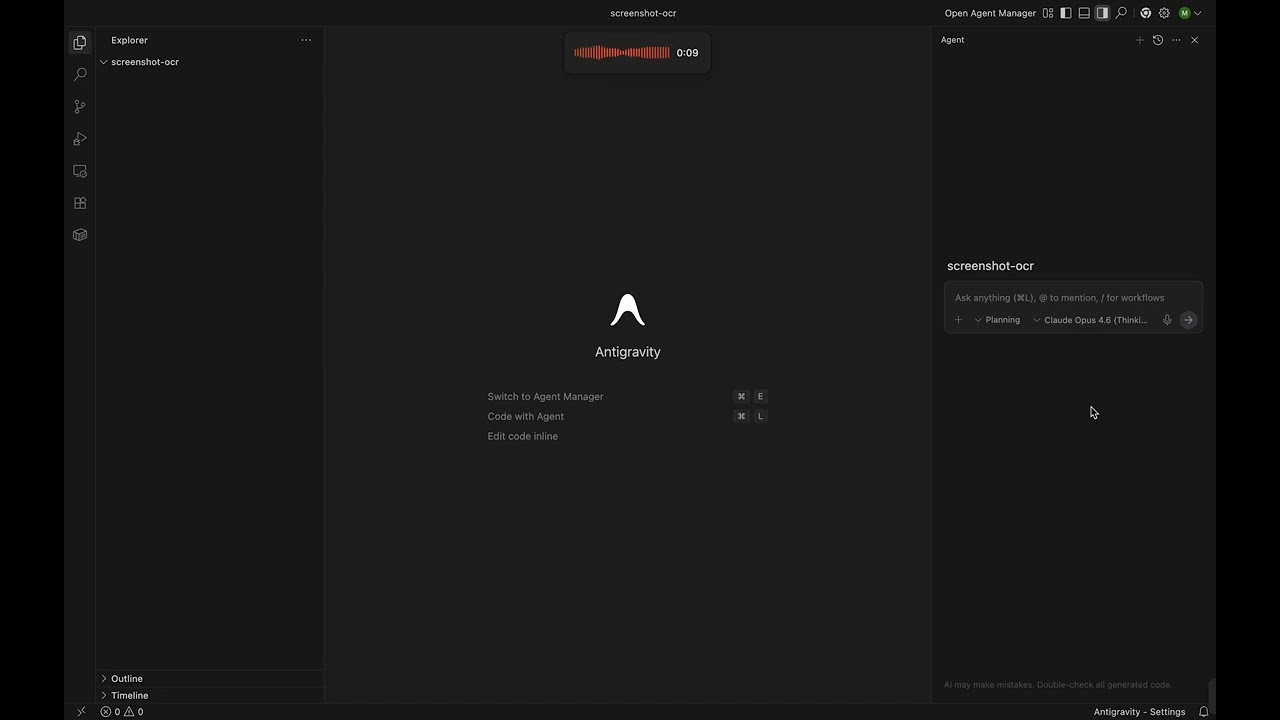 VoxTap in antigravity