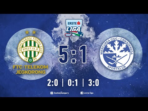 Összefoglaló EL 207 - FTC-TELEKOM - SPORT CLUB CSÍKSZEREDA 5:1 20210316