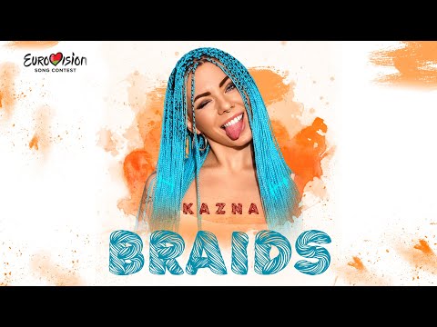 KAZNA - BRAIDS (Lyrics VIDEO) EUROVISION BELARUS 2021!!!
