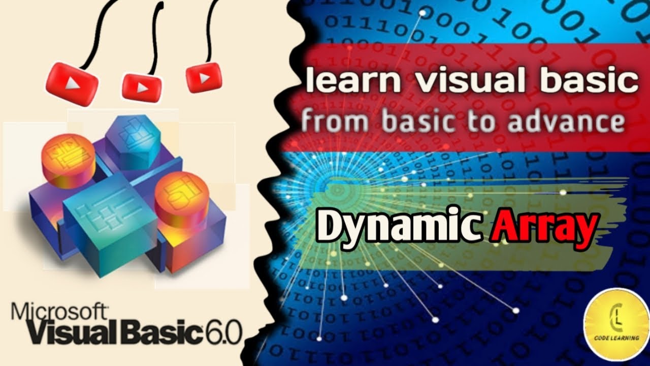 Visual basic 6.0 | Dynamic array | CodeLearning