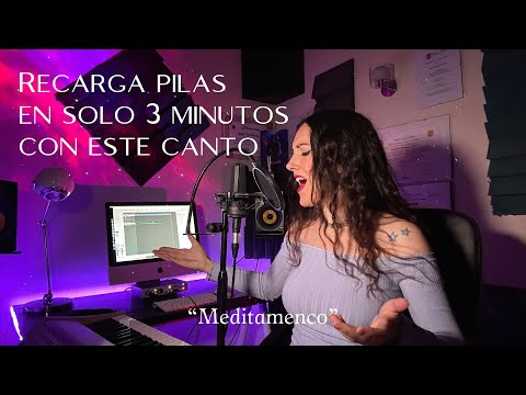 DESCONECTA 3 MINUTOS Y VUELVE A LA CARGA CON ESTE CANTO – «Meditamenco (live)»