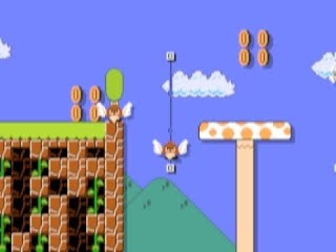 Goomba's Blooping Floaters ⚡️ by Farts R Us ⚡️ SUPER MARIO MAKER Raw GAMEPLAY