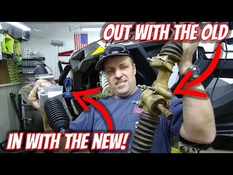 How to Install a RackBoss Steering Rack in a Polaris RZR 1000 XP or XP Turbo. Gerald's all fixed up!