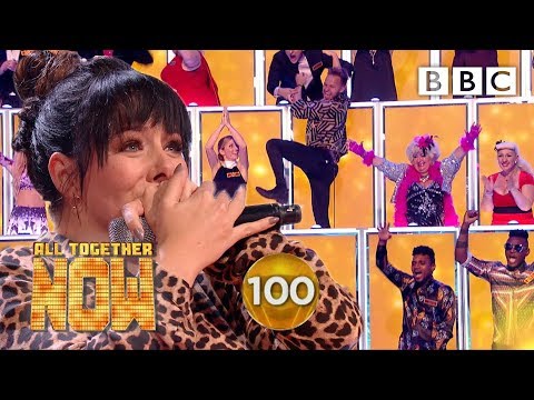 SHE GOT 100! Shellyann smashes Sia's I'm Alive 🤯 - BBC All Together Now 🎤