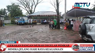 Dinas DKP Mimika Gerakan Pangan Murah Di Kwamki Narama Jelang Dua Hari Besar Keagamaan