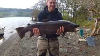 Ferox 85 Group – 21lb ferox trout catch and release – Loch Awe, May 2013.