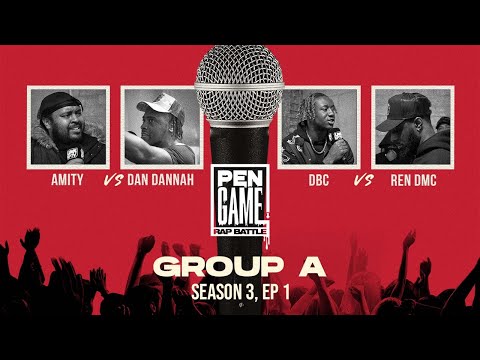 Dan Dannah vs Amity x DBC vs Ren DMC - Pen Game Rap Battle (Season 3 Ep.1) | Link Up TV Originals