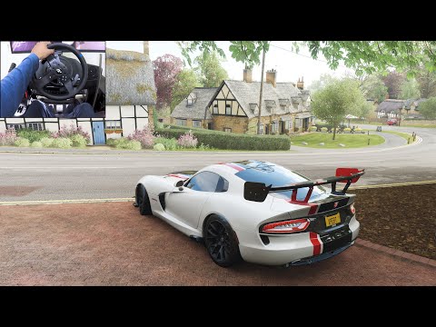 Dodge Viper ACR - Forza Horizon 4 | Thrustmaster T300RS gameplay