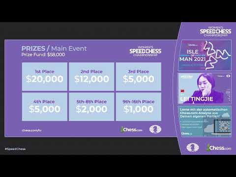 WSCC 2021 Tingjie vs Vaishali und Muzychuk vs Osmak mit IM Steve Berger