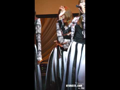 [FANCAM] 120906 4Minute hyuna(현아) Mirror Mirror @songdoconvensia