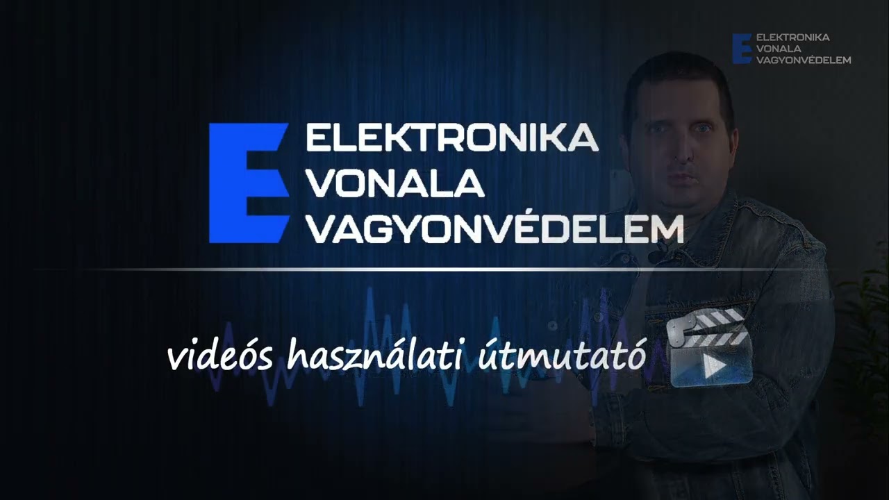 Pánikjelzés indítása Paradox SP/MG riasztóközponton érintőképernyős kezelőegységgel.