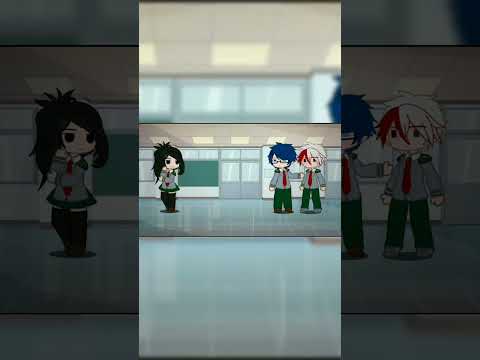 Deku RUNN😨😨 || #gacha #gachaclub #edit #mha #myheroacademia #shorts