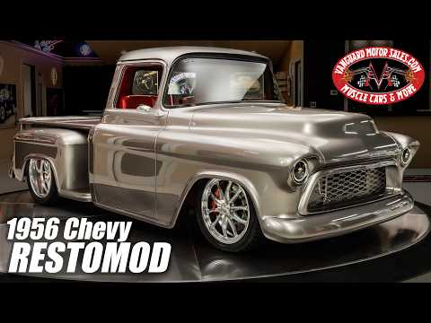 1956 Chevrolet 3100 Restomod For Sale Vanguard Motor Sales #2855