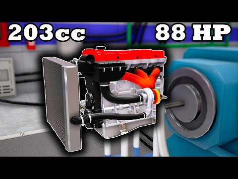 The Most Smallest, Powerful Inline 3 Engine Ever | Automation The Car Company Tycoon Game