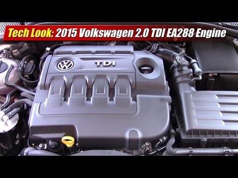 Tech Look: 2015 Volkswagen 2.0 TDI EA288 Engine