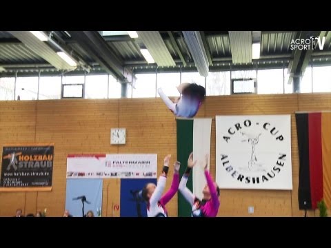 Acro Cup Albershausen 2013 Womens Group Dynamics Youth Netherlands - Voolstra Brentjes Ossendrop